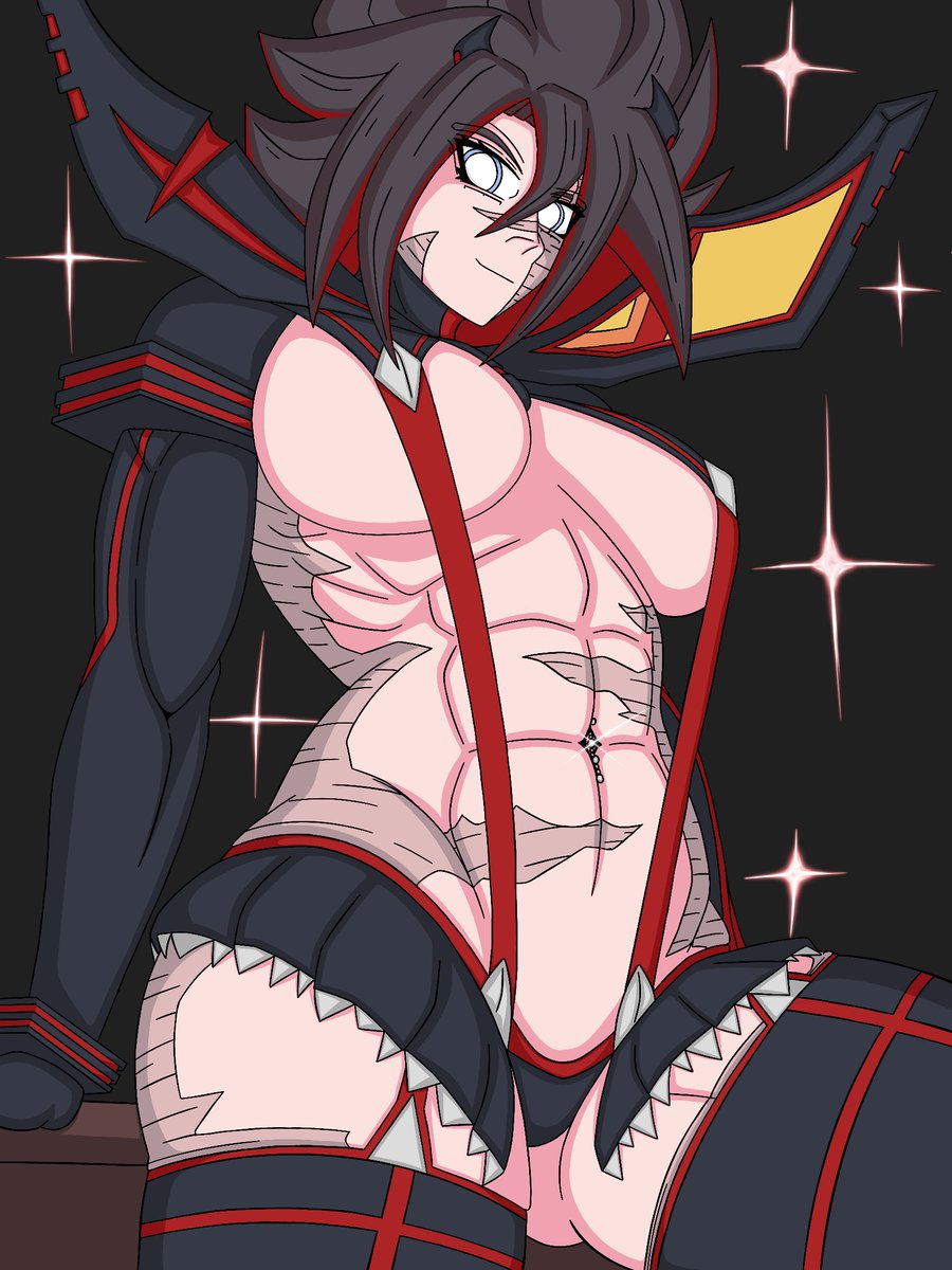 FloppinHoodie's tweet photo. “Come on, I know you wanted this”
Sarada’s prepared for Halloween, as Ryuko Matoi!~

Been a long time coming honestly X)
Big thanks to @g_amber_dane for the idea too!, hope you like it ^^ (Ref used!) https://t.co/BVy3qngN2J