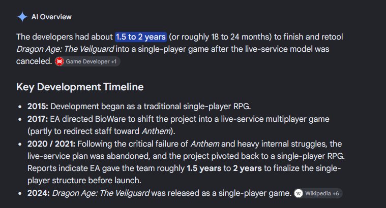 ZeroLifeJobber's tweet photo. @timberwolf9470 @G0ffThew @NuclearWinter69 I mean we kinda are because you keep not touching on the argument you made: "what made the single player game fail?" 'This is why' and then I gave you information that other companies have made games entirely from scratch and then you go 'but live service' like that's worse? https://t.co/TbK6mzthNK