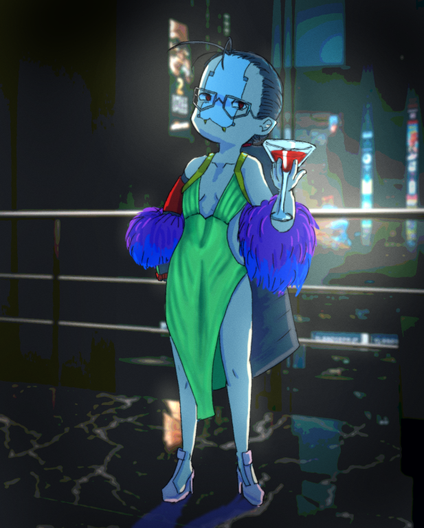 jacobssheep's tweet photo. kyoko in songbird's dress

#Edgerunners2 https://t.co/fSigiv0RyE