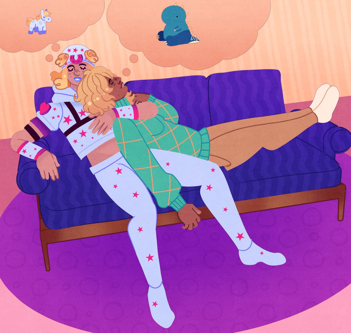 roadagained's tweet photo. 💤🩷
#jjba https://t.co/PUic8iR0Rt