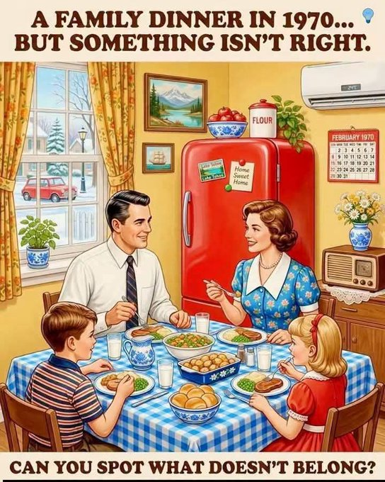 Lyuba_211's tweet photo. A FAMILY GATHERING IN THE 1970s…

BUT ONE THING DOESN’T FIT 

CAN YOU SPOT WHAT DOESN’T BELONG? https://t.co/vOZ57lMrhW