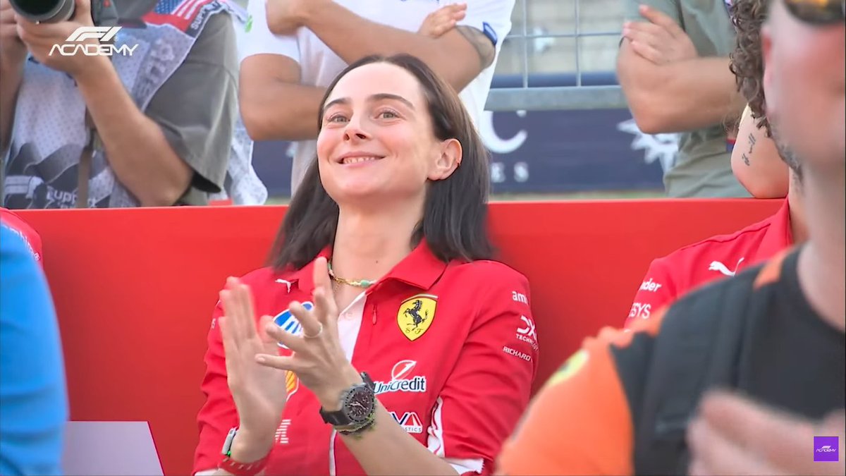 CL16_inside's tweet photo. Well done Alba. The smile from Rita ❤️

#F1 #USGP 🇺🇸 https://t.co/KNj1ytEKqh