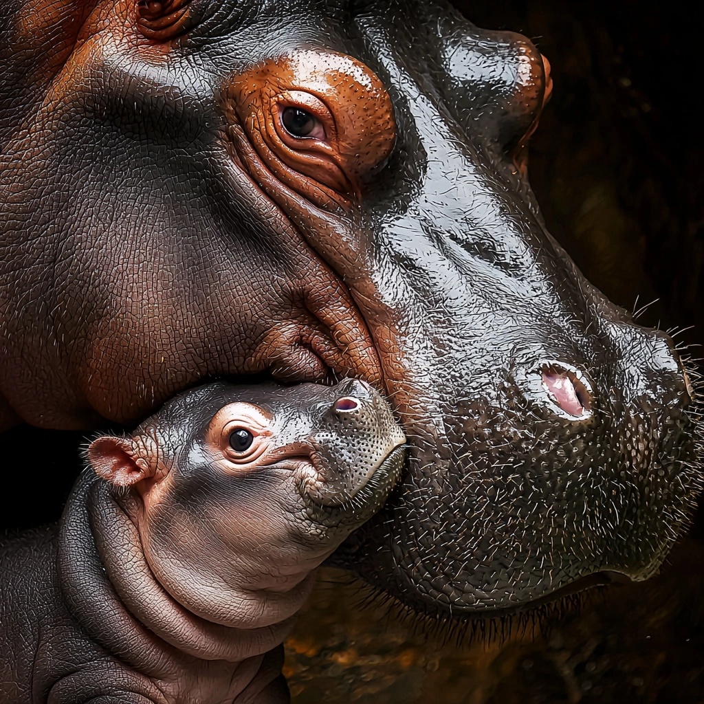 promptden's tweet photo. Captivating Macro of Hippo and Its Young
Checkout more 👉 https://t.co/wxM0BVXg4K
#midjourney #ai #aiart #aidesign #detail #nature #wildlife #macro #mother #bond #hippopotamus https://t.co/YrRsuwkb0r