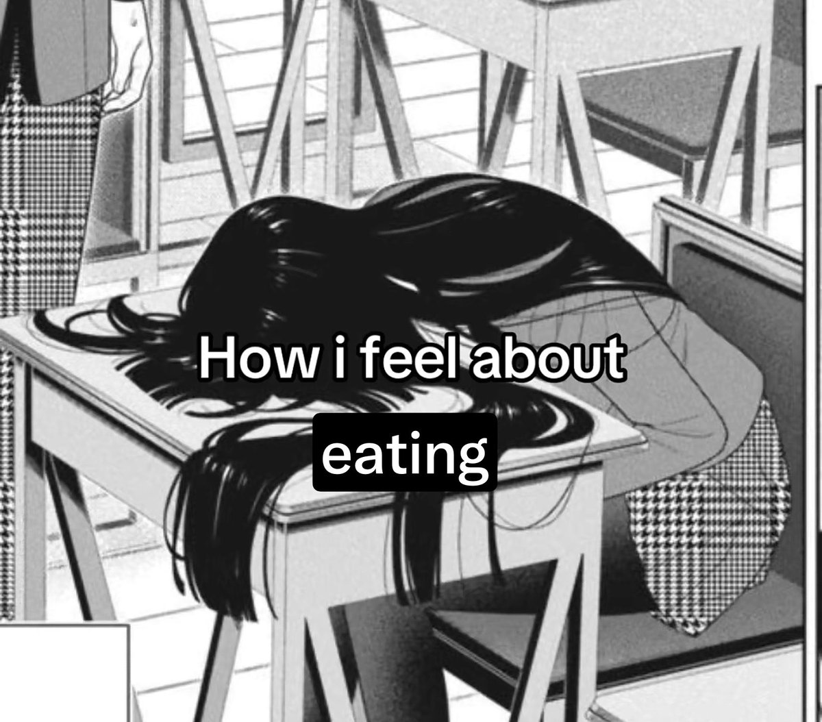 hqtefvl's tweet photo. I fucking hate food https://t.co/ItNwMr3pAu