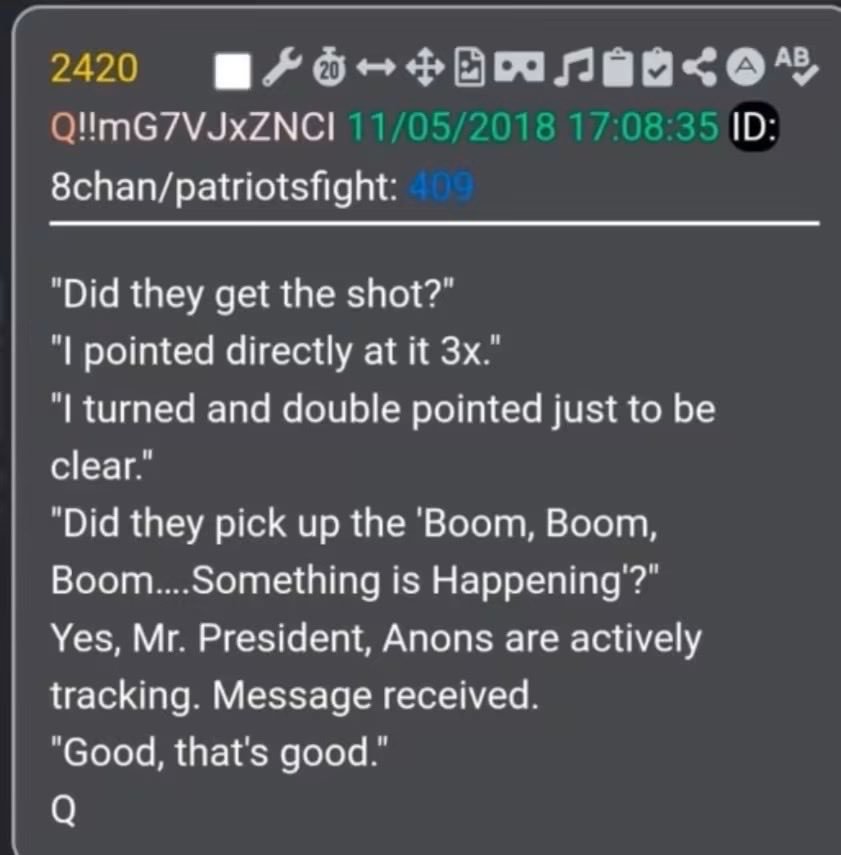 vmac_2's tweet photo. President Trump giving comms at rallys Boom Boom Boom❗️ https://t.co/t8mpoKfZLT