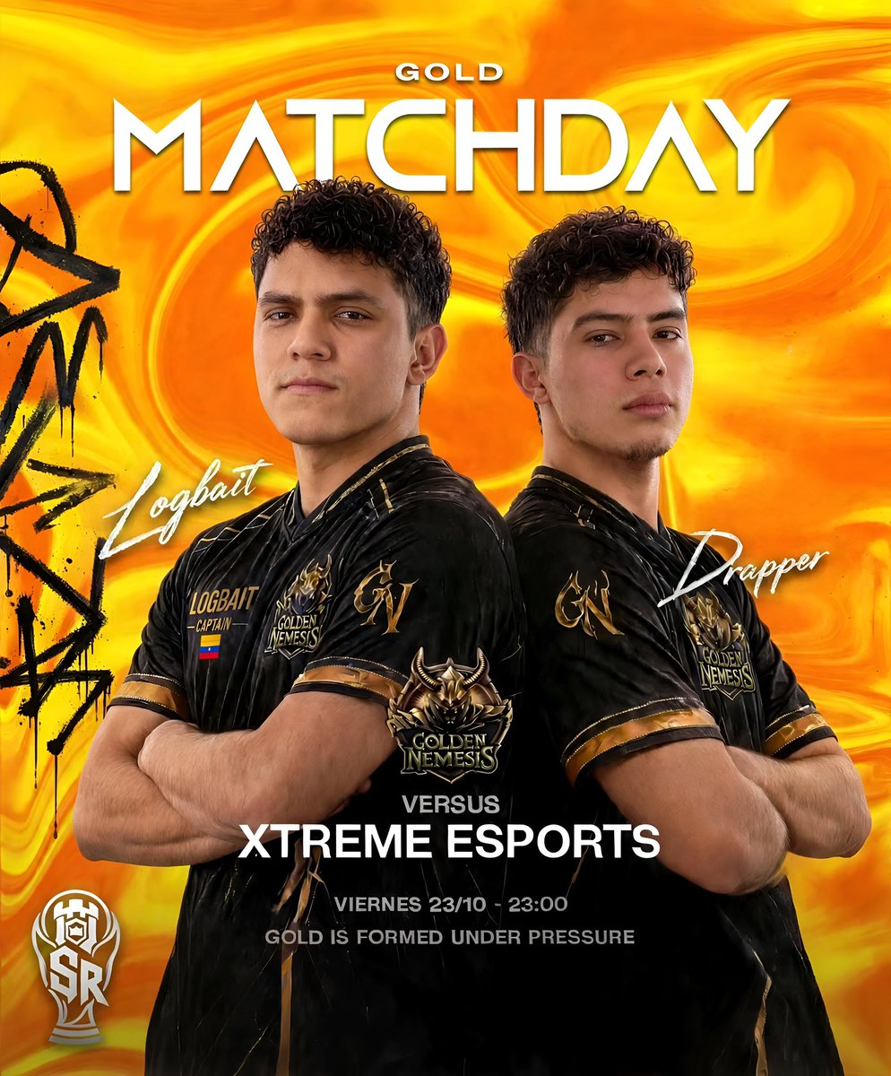 GoldenNeme19434's tweet photo. #ClashRoyale | MATCHDAY! ✨

Se abre el telón de la SXRKING, empieza la cacería.

🏆 ■ Fase de grupos
🏟️ ■ @SXRKING_LEAGUE
⏰ ■ 04:00 UTC - 22:00🇲🇽 - 23:00 🇨🇴
🆚 ■ @Xtreme_Teamtbd https://t.co/Xdsy2t4Zyg