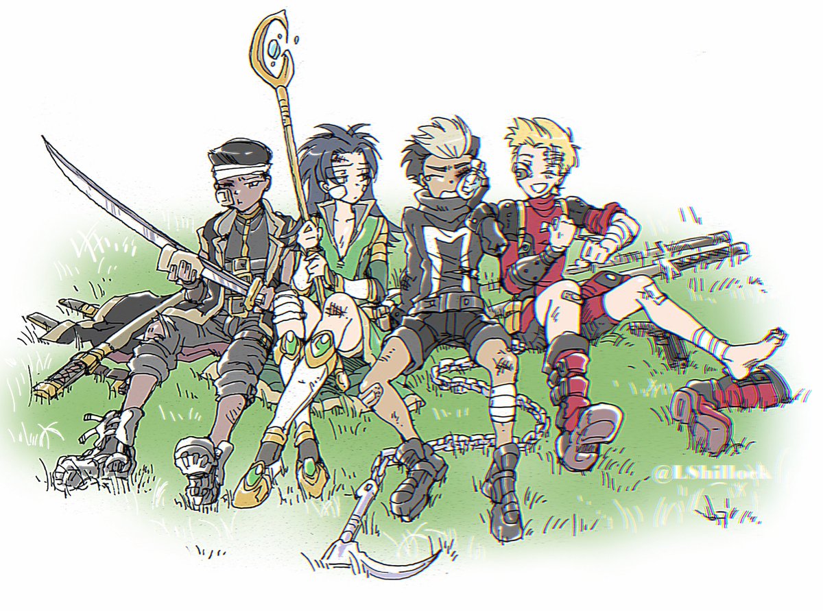LShillock's tweet photo. #MARVELTōkon  #マーベル闘魂    #MarvelTokon #ghostrider #deadpool  #loki  #Blade
what if young samurai outriders( https://t.co/0p19Ooerxd
