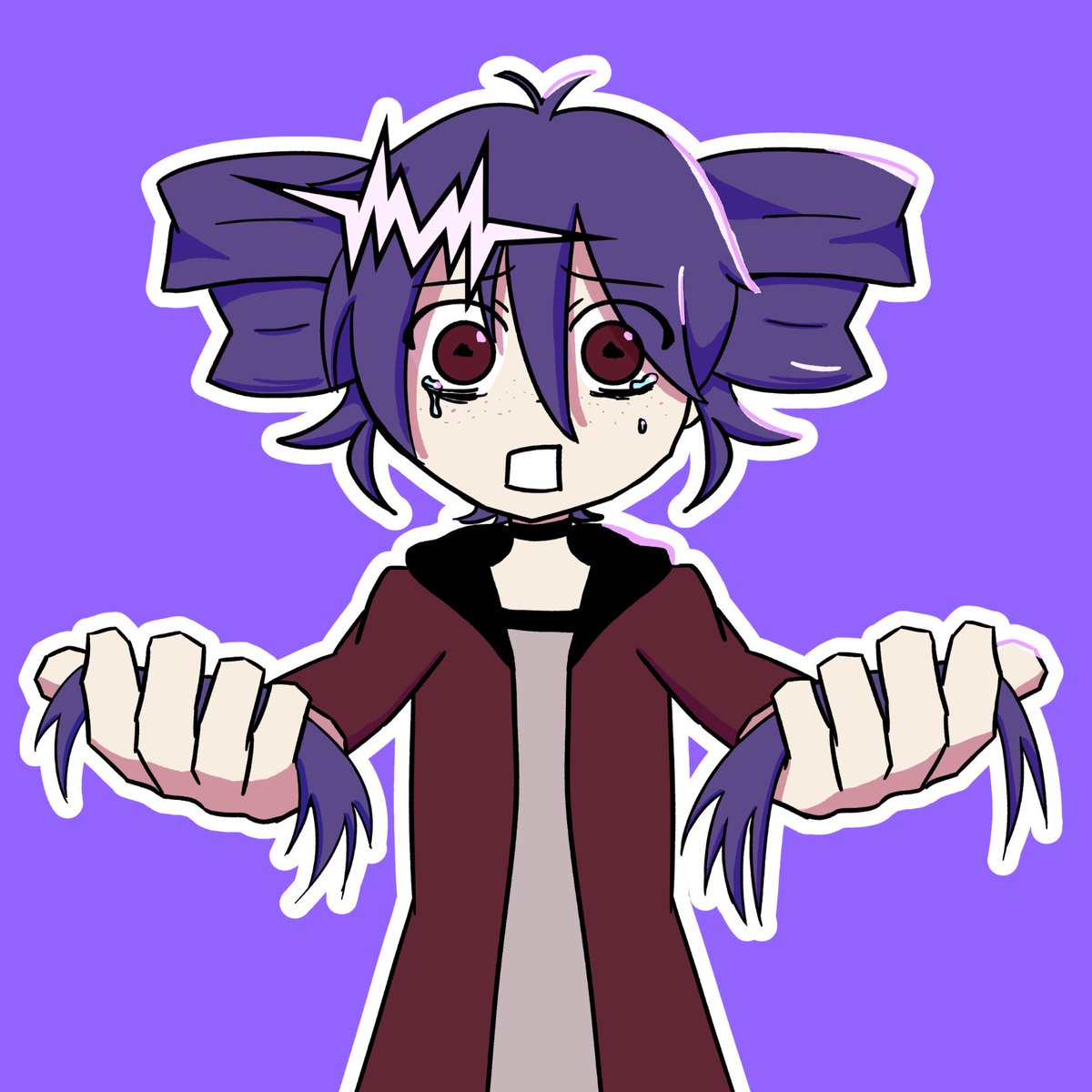 MonochroMenace's tweet photo. I drew Regretto :> https://t.co/MoOTZ0gH0S
