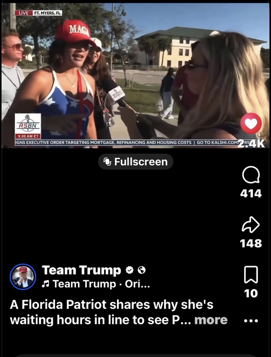 clerpatriot's tweet photo. Ahhhhhh @TeamTrump SHARED MY INTERVIEW!!!! 🥹🥹❤️🙌🙌 https://t.co/HacSKaX1iz
