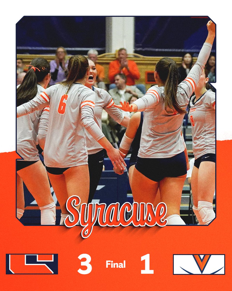 CuseVB's tweet photo. Friday fun for the Orange🍊

#OneOrange https://t.co/O6tC4vhhTM