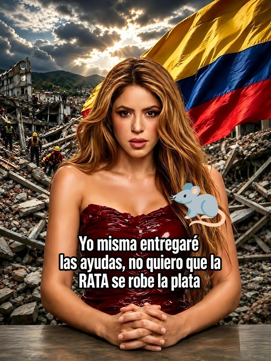 Jessie_Heyder's tweet photo. Shakira nos avisó con tiempo que los recursos y donaciones, no se le pueden entregar a ninguna RATA, están de acuerdo? 👀🤔🐀

#recursos #dinero #noticias #colombia #hoy https://t.co/inZVQLNIsa