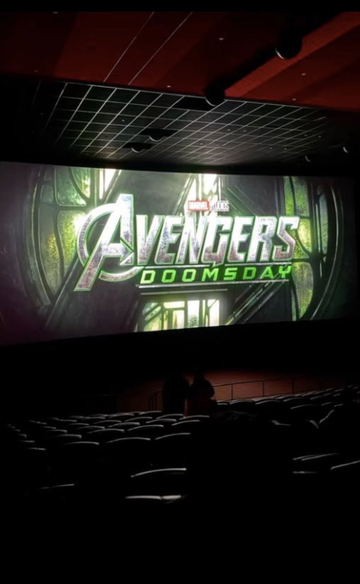 DoomsDayUpdatee's tweet photo. AVENGERS: DOOMSDAY' had a test screening last week, with one reaction being “way better than expected.” https://t.co/4n3DWHctyu