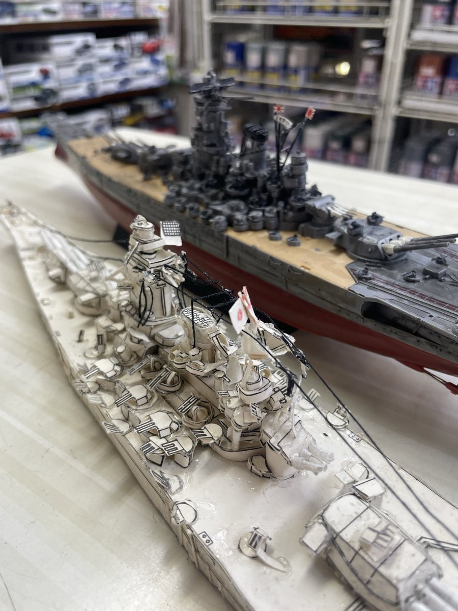 sansei2535's tweet photo. 【お客様の作品】

#戦艦大和

小学三年生の作品です！ https://t.co/OHFaWjX0it