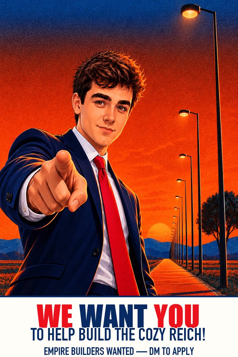 TheBamaGroyper's tweet photo. Truly a great opportunity to take on a larger role in the movement and network with fellow Groypers.

Getting together to build the infrastructure for the growth and protection of Groypers and AF‼️

DM @CozyTvGroyper to see where your talents can help build the Cozy Reich! https://t.co/uIX7UpbeVs