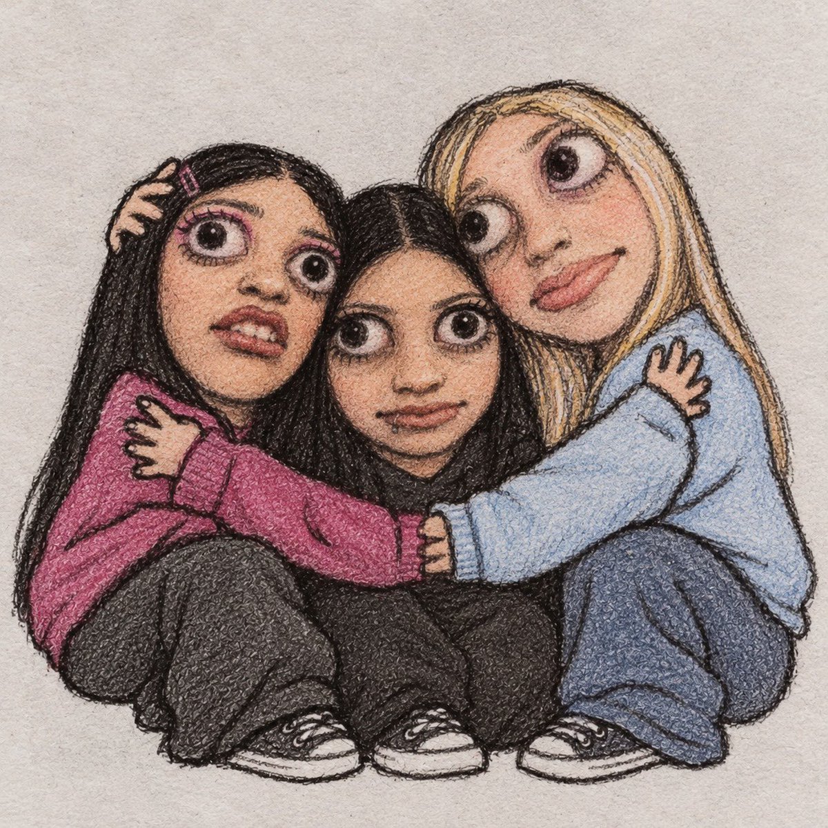 Brillagerr's tweet photo. Yo con belu y luchi ❤️ https://t.co/QvVCGrNxqY