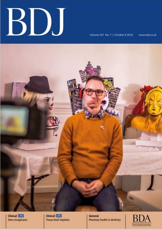 jossharding's tweet photo. Delighted to be invited to contribute to the @The_BDJ charity series on behalf of the @MouthCancerMCF . Thank you Kate Quinlan. #mouthcancer #headandneckcancer #oralcancer #cancer https://t.co/8R690nj825