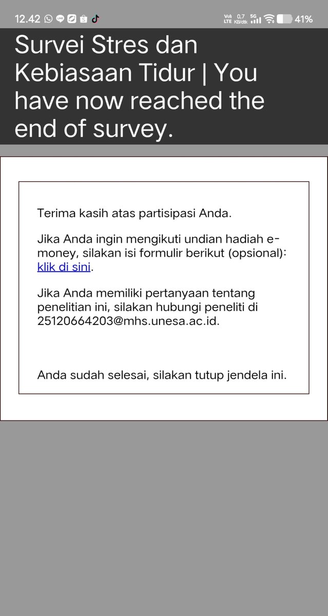 rizki_oktavia_'s tweet photo. @_seasin @schwanrise kakk aku udah isi yaa, mau minta barter juga sama punyakuu, di bagian umur isi 30-45 tahun, pekerjaan pilih pegawai, dan pilih pernah pakai NPURE, untuk jawabannya jangan ngeblok dan jangan selang seling yaa kak, makasii
https://t.co/bwohgxANOp https://t.co/zFVNPRakWs