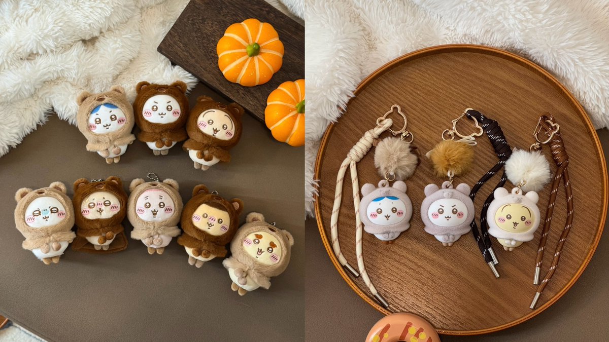 Misoku_store_jp's tweet photo. ☁️🧸『MINISO × ちいかわ』もふもふシリーズ 🍂✨

＼ Misokuより、秋冬にぴったりな限定グッズをご紹介します！ ／

今回ご紹介するのは、見ているだけで心までぽかぽかになりそうな「もふもふシリーズ」！🐻💕

ふわふわ、もこもこ、思わずぎゅっと抱きしめたくなるかわいさ……！🥹✨

これから少しずつ寒くなる季節にぴったりの、あったかアイテムがいっぱいです🍁❄️

🧸 もふもふ着ぐるみぬいぐるみ
🎀 ぬいぐるみチャーム＆ストラップ
🧣 ふわふわマフラー＆手袋
🐻 もこもこフェイスマスコット
お部屋でも、お出かけ先でも、ちいかわたちと一緒にぬくぬく過ごせそうですね☕️💕

みなさんはどのもふもふアイテムが気になりますか？👀
ぜひいいね＆リプライで教えてくださいね♡

#ちいかわ #ハチワレ #うさぎ #モモンガ #MINISO #Chiikawa #Hachiware #Usagi #Momonga #もふもふ #ぬいぐるみ #秋冬グッズ