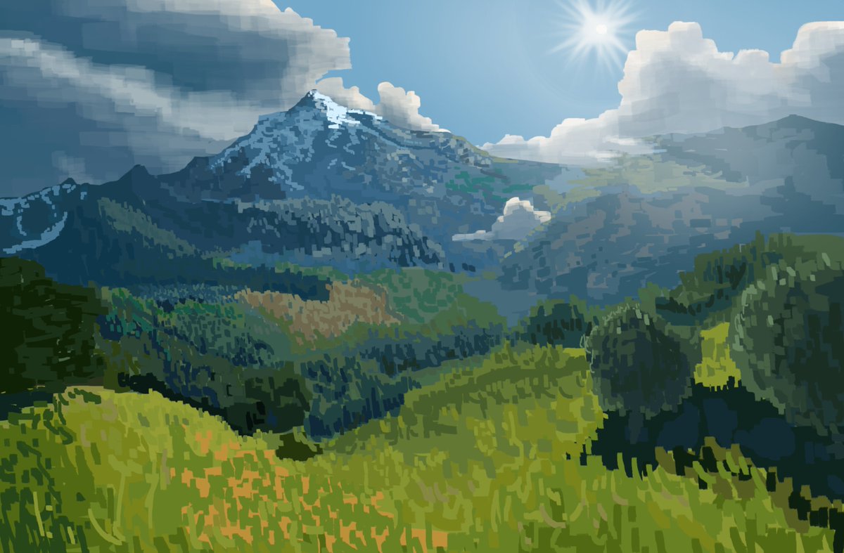 Deliqnty's tweet photo. Mountains

Made in Krita https://t.co/TBaRZuD8G9