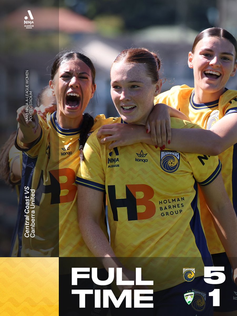 ccmarinersw's tweet photo. It’s good to be home, Coast.

See you next door at Mariners Club to celebrate 🫂

#CCMvCBR @aleaguewomen #CCMFC https://t.co/xbY5AL6iWi