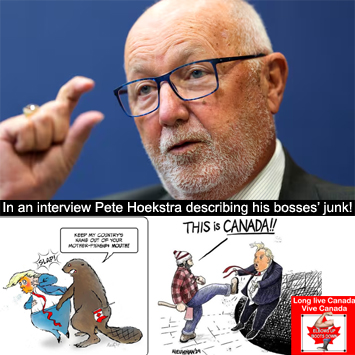 Toronto_nian's tweet photo. #Canada 🍁 #BowToNoOne 🍁 #ElbowsUP 💪
Canadians' petition declaring: #PeteHoekstra, a Trump Spy & Agitator for Canada as US's 51st-State,
ENEMY OF CANADA
"Persona Non Grata"
Give This Fascist The Canadian Boot
🍁 SIGN THE PETITION 🍁👇👇👇
https://t.co/XpTe7ZgLFi
#CanadaStrong https://t.co/SXkoWRcp8I