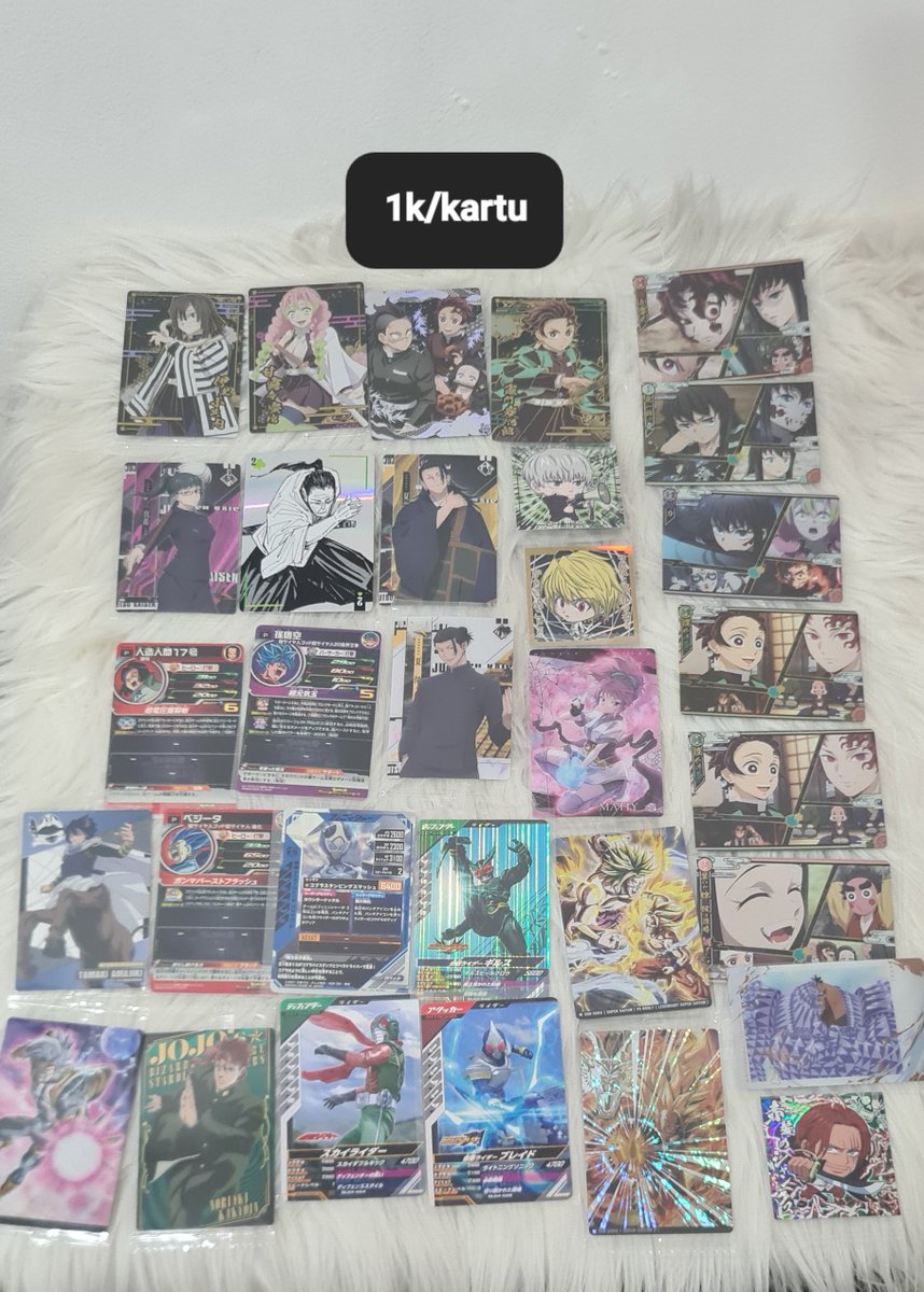Rel131415's tweet photo. WTS WANT TO SELL
PART 2 nihh start dari 1k lagii yukk diborong. All new, belum pernah dipakai ataupun dipajang yaa.
Cuma dikeluarin untuk di foto. Bisa nego.
Bisa reg. Shopee (kena admin)
#warunganime #warungbllk
#warunghaikyuu #warungkny
#warungjjk #warungtokrev
#warungonepiece https://t.co/TpHPI8FXpw
