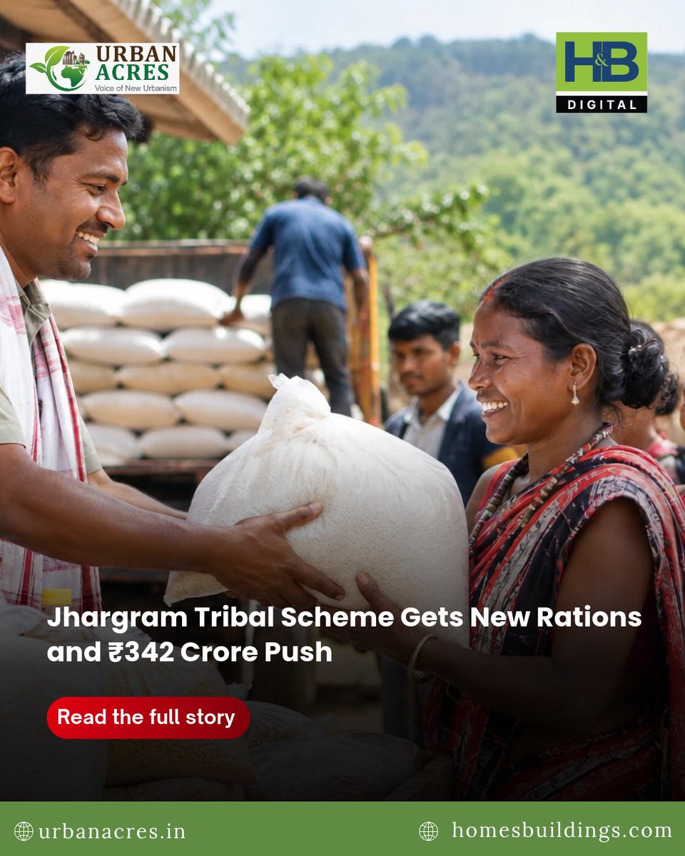 TheUrbanAcres's tweet photo. West Bengal launches PVTG support in Jhargram, combining additional rations with ₹342 crore for local infrastructure.
Read more: https://t.co/hTITG4I1dO
@BJP4Bengal
@BJP4India
@MDoNER_India
#Jhargram #Tribal #WestBengal #PVTG #Development #Rations #Infrastructure #Roads https://t.co/2ZCIhPNMUT