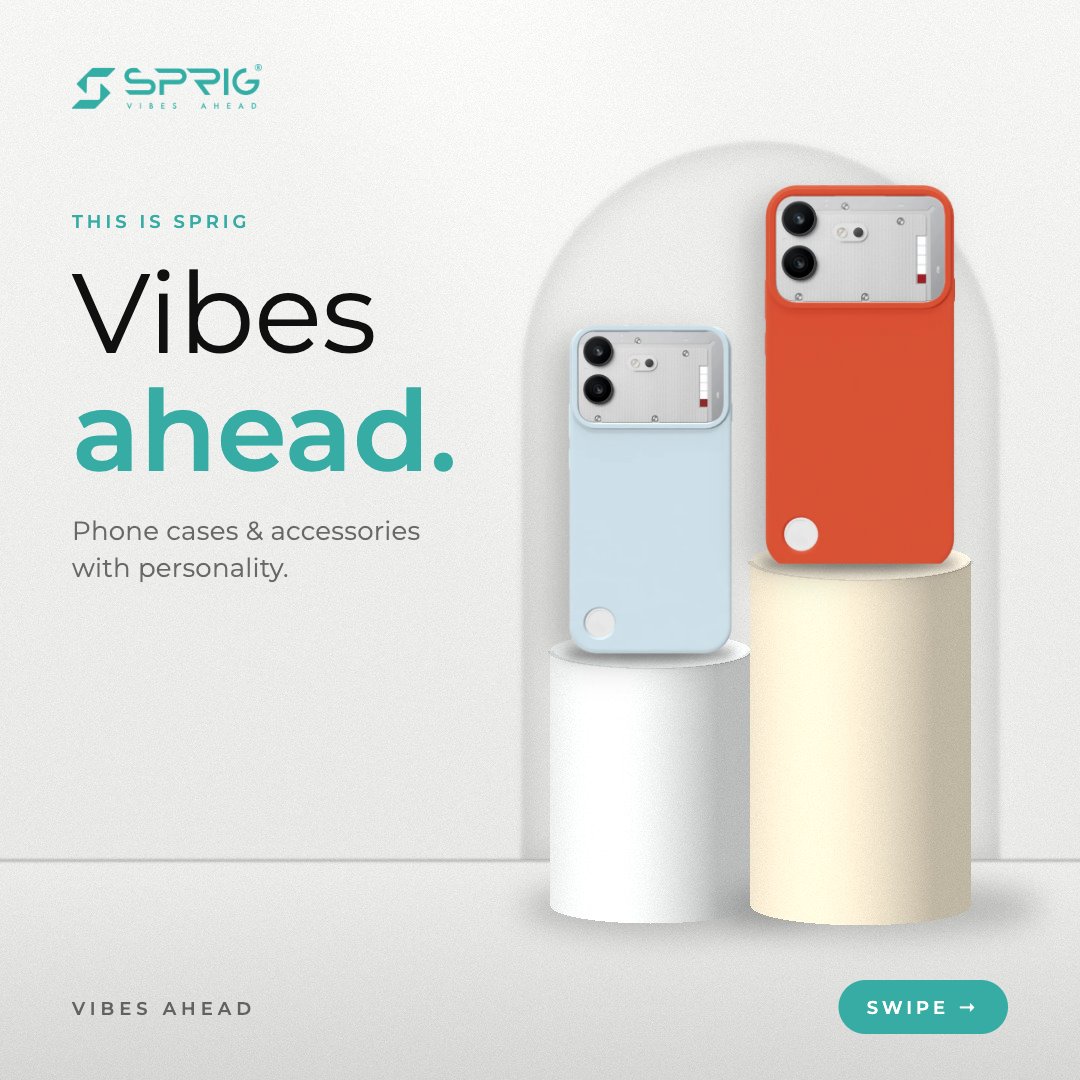 StoreSprig's tweet photo. A little colour. A lot of personality. ✨
From bold shades to subtle favourites, find a Sprig back cover that feels like you.
Swipe through. Pick your vibe.
#Sprig #VibesAhead #PhoneCases #PhoneAccessories #SprigIndia #EverydayStyle #NoCapSprig https://t.co/n9bVCqGeJc