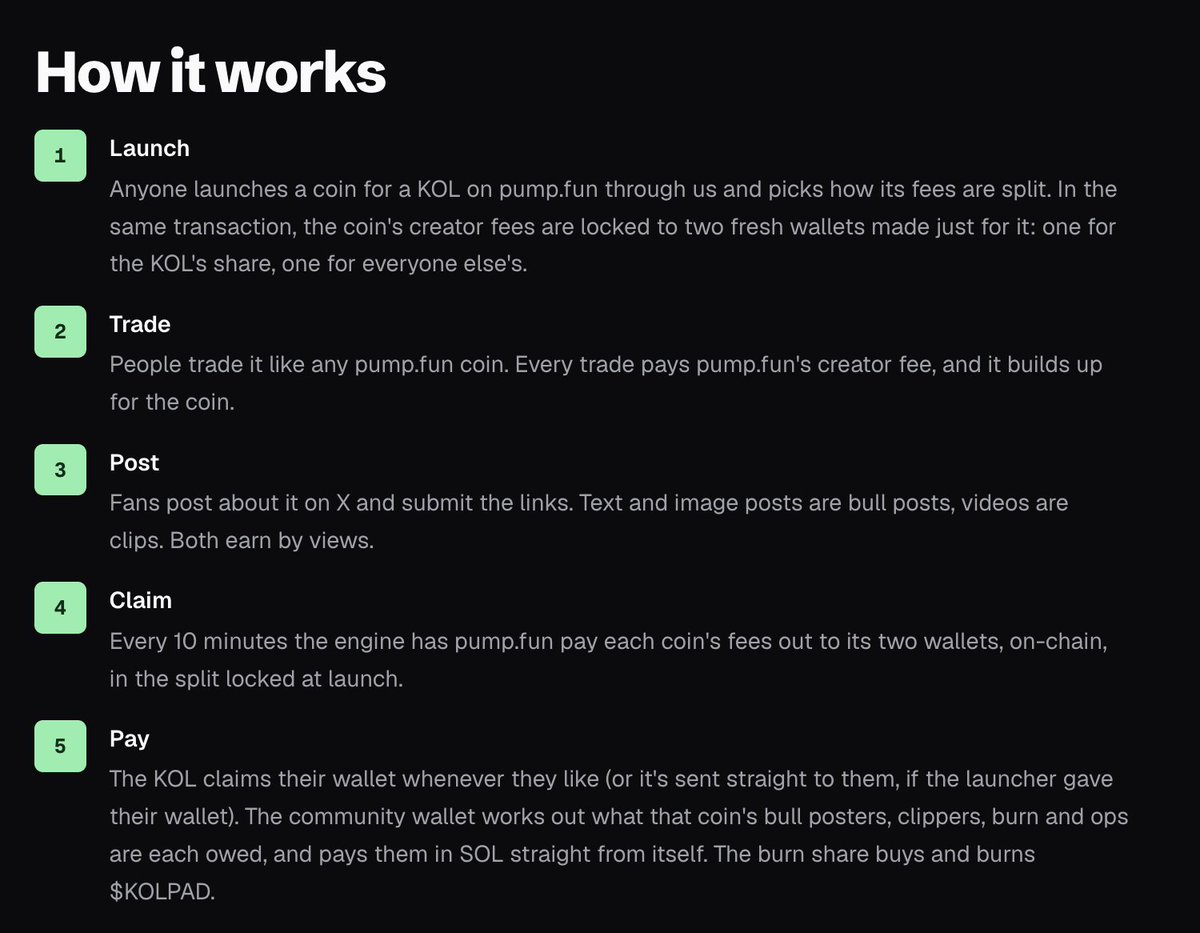 thekolpadfun's tweet photo. How Kolpad works.

Read more: https://t.co/rp6vbSrwEc https://t.co/eVjxdLBoMK