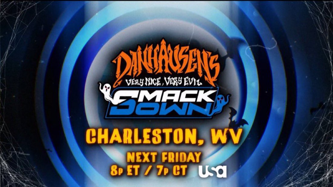 tupac_hall1367's tweet photo. NEXT WEEK #SmackDown IS DANHAUSENS VARY NICE , VARY EVIL SMACKDOWN #WWE #NETFLIX #OMG #Banger #Danhausen https://t.co/6Uj59qEfBB