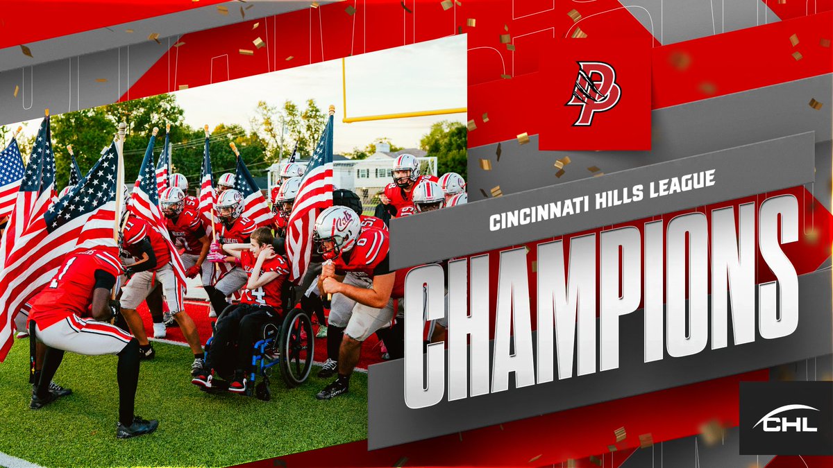 DP_Athletics's tweet photo. HISTORY MADE! 

First win over Wyoming since 2006! Final Score: 41-21
7 straight playoff berths (we will know details on Sunday when final rankings get released)
9-1 regular season record

CHL CHAMPIONS (shared with Wyoming and IH) for the first time in CHL history! https://t.co/QyycTWxCln
