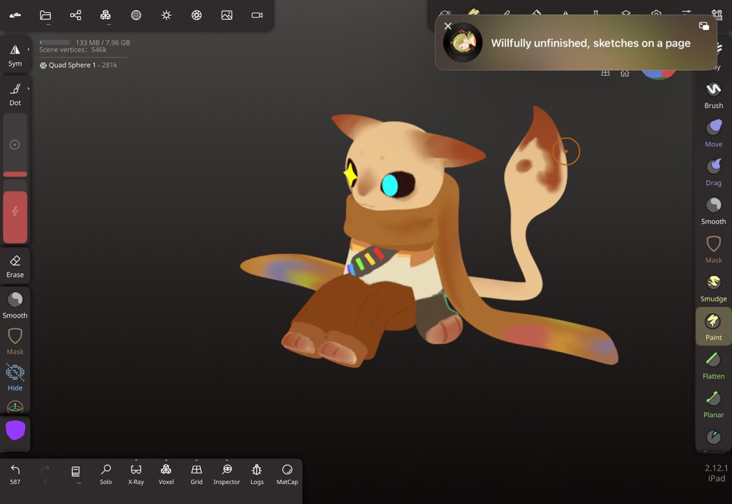 wolFsharoN0073's tweet photo. Dude… unlit is such a cool shading thing woah https://t.co/rY4Dcy0ZAD