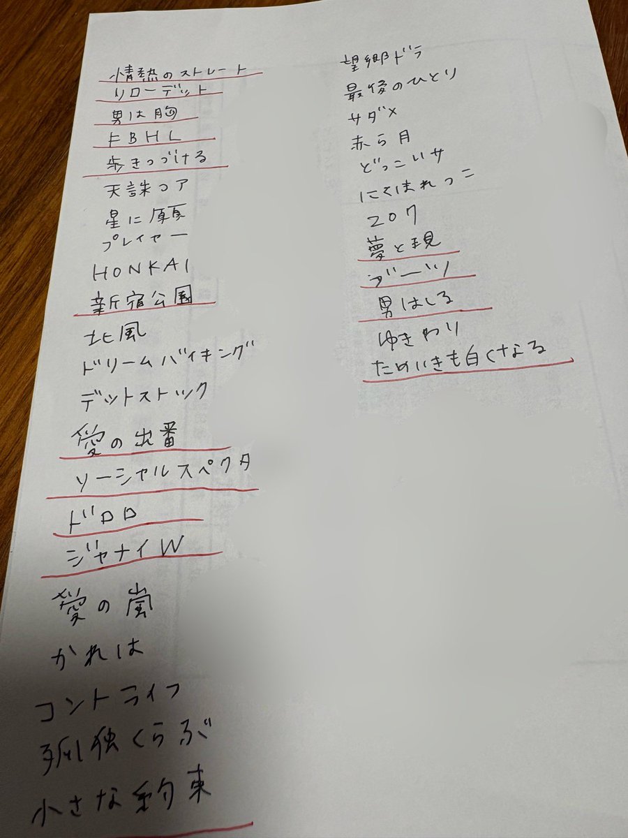 sunukeiko's tweet photo. 我定番＋今の気分で、この中から決めるぜ https://t.co/EBM9igKsuj