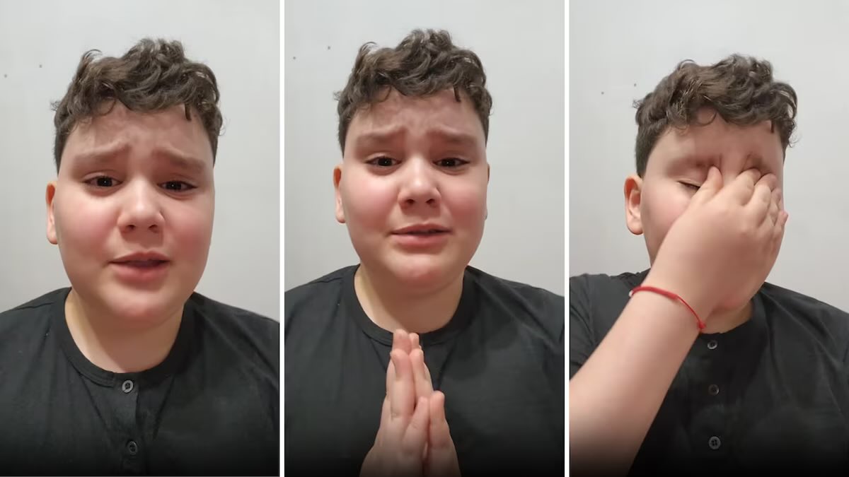 RealTimeRating's tweet photo. Eliminaron a “Toto” de Masterchef Junior, el nene que grabó un video y fue subido por sus padres para que “no le hagan hate”. https://t.co/ayVyXM9je2