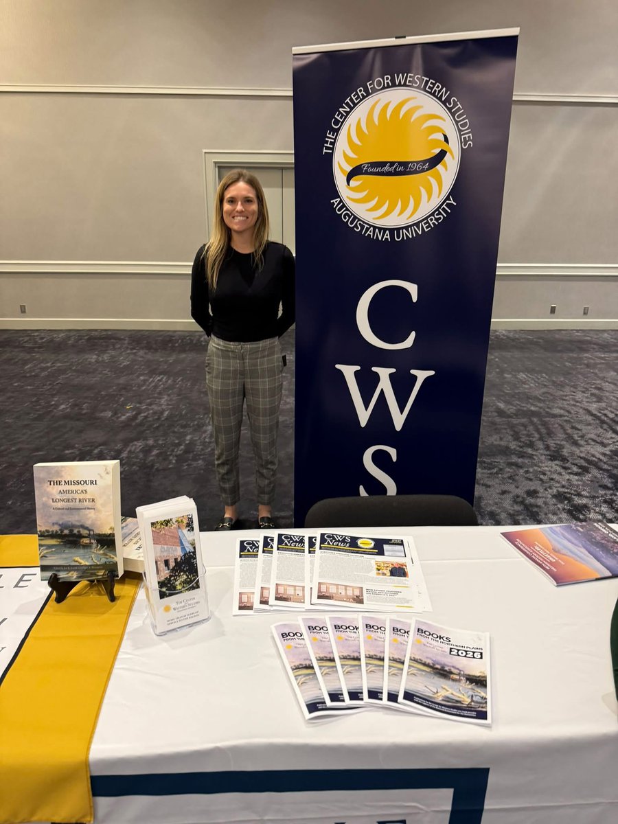 AugieCWS's tweet photo. Come find us in the Exhibitor Hall at the Western History Association @WhaHistory https://t.co/GDg2bnQzf0