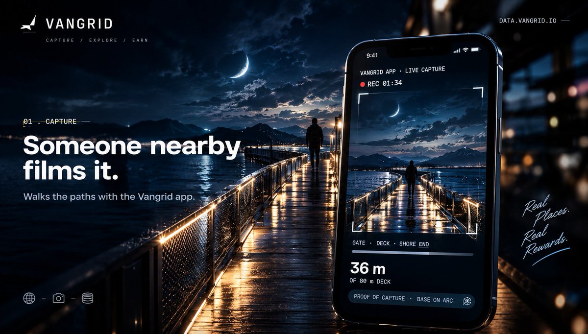 TrieuTiger's tweet photo. gm builders ☀️

the real world never stays frozen, but digital maps often do

a new building appears, a road changes, an old route becomes useless. the problem isn't always a lack of data, but how difficult it is to keep that data up to date

this is where @vangrid_io gets interesting to me

instead of relying entirely on outdated maps or expensive data collection teams, vangrid creates a way to turn everyday smartphone captures into verifiable 3D data, with privacy protection and on-chain verification built into the process

the bigger idea is connecting people who need fresh reality data with people who can capture it on the ground

because the next generation of AI shouldn't learn from a world that no longer exists. it should learn from the world as it is today 🌍