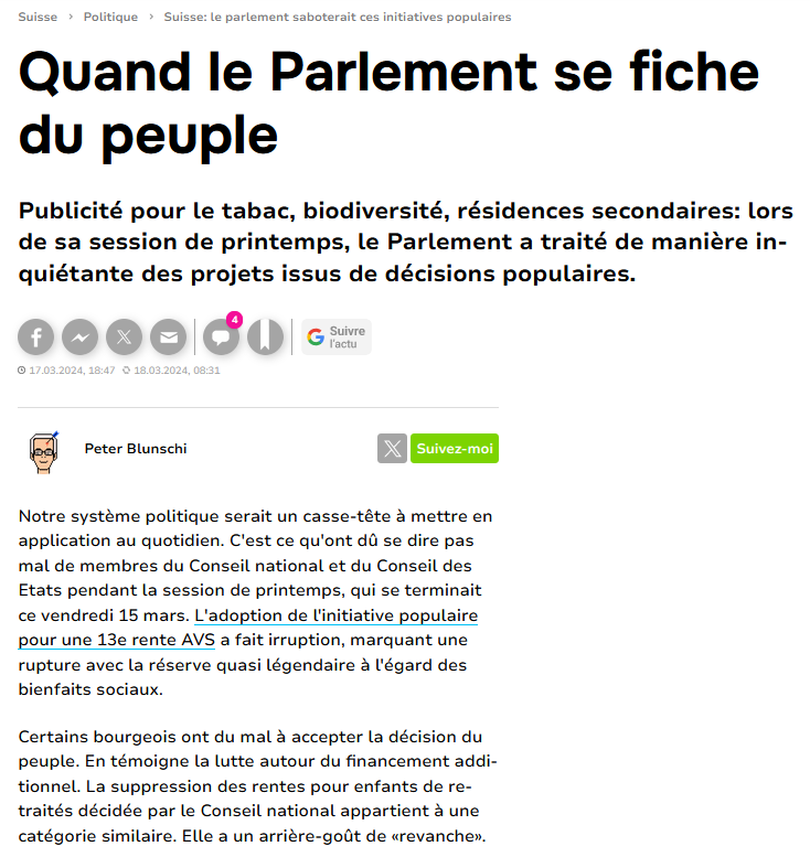 spz19's tweet photo. Les @PLR_Suisse qui méprisent le résultat des urnes (soins infirmiers, 13è rente, retraite, salaire min., tabac) parlent de la démocratie.

Et la politique PLR est celle de la violence : casse des services publiques, attaques contre réfugiés, étrangers, travailleurs, malades. https://t.co/lg4Uu2tpB9