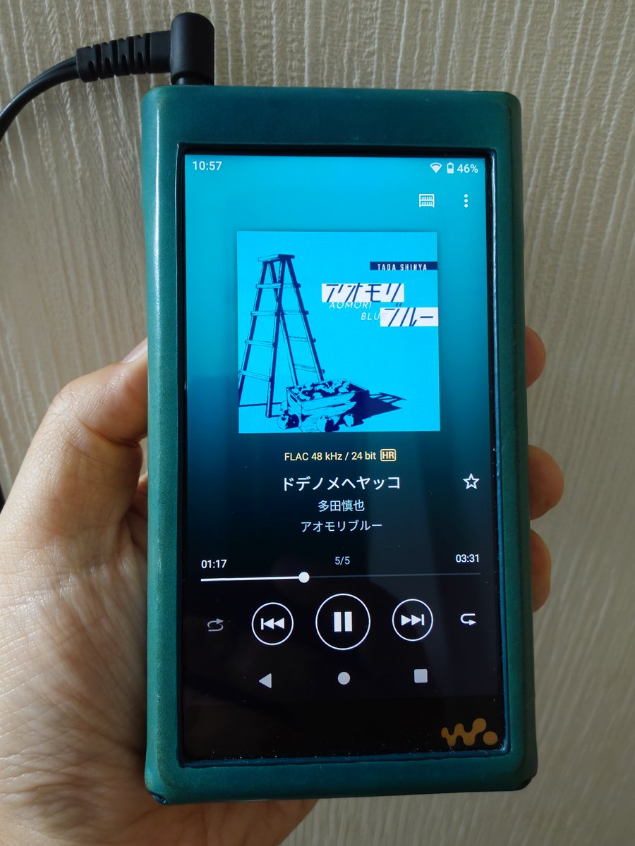 fumingzero's tweet photo. 本日発売のEP「アオモリブルー」を、愛用WALKMANにダウンロード😊
もし、多田慎也さんが「101回目の桜」を作曲してなかったら、リンゴミュージックに出会うきっかけもなくて、桜まつりだけ弘前に通うような人生だったのかな。それが、いまや(笑)。
本当に感謝して、応援しています😌
#多田慎也 https://t.co/mCWCylYjRV