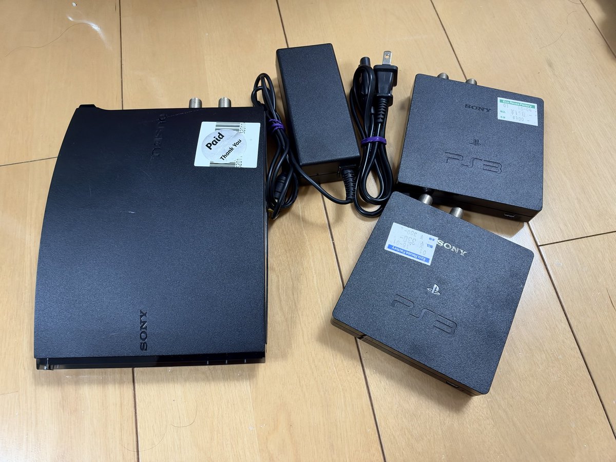 inaba_dev's tweet photo. ps向け録画機器界隈が何やら賑わってたので色々買い漁ってみた https://t.co/75jmJ06YbN
