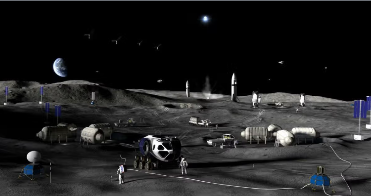 DailyMirror's tweet photo. Lunar meteor strikes pose huge risk to 2032 NASA Moon base plans
https://t.co/UV56fGQuTJ https://t.co/VZdLukPwC3