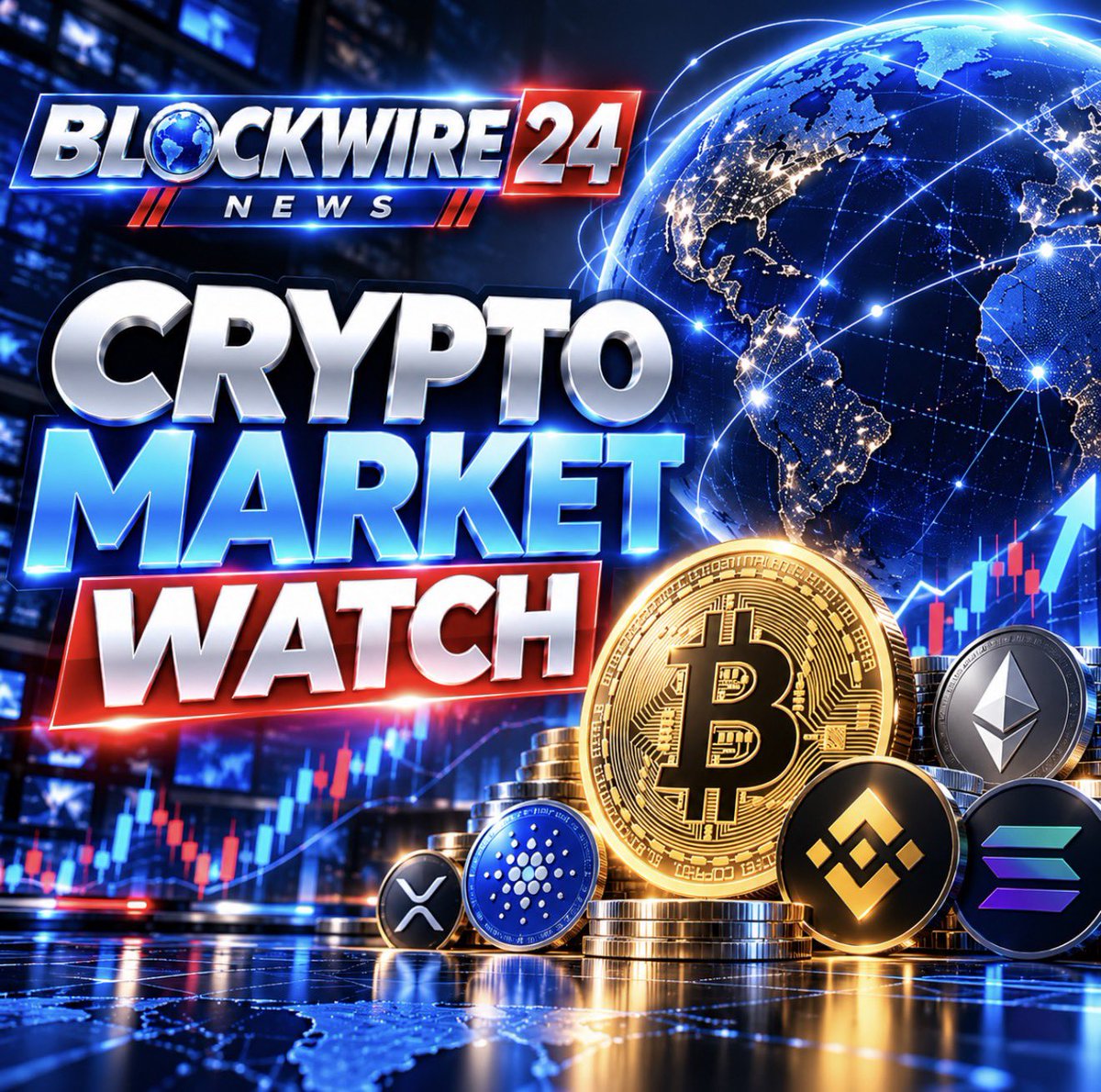 BlockWire_24's tweet photo. 🚨 CRYPTO MARKET WATCH

Bitcoin moves the headlines, but the next big story could come from anywhere.

⚡ Altcoins
🌐 Blockchain innovation
🏦 Institutional adoption
🔥 Emerging crypto projects

We’re watching it all.

🔔 Follow @BlockWire_24

#Bitcoin #CryptoNews #Web3 https://t.co/cOS9imWz3M