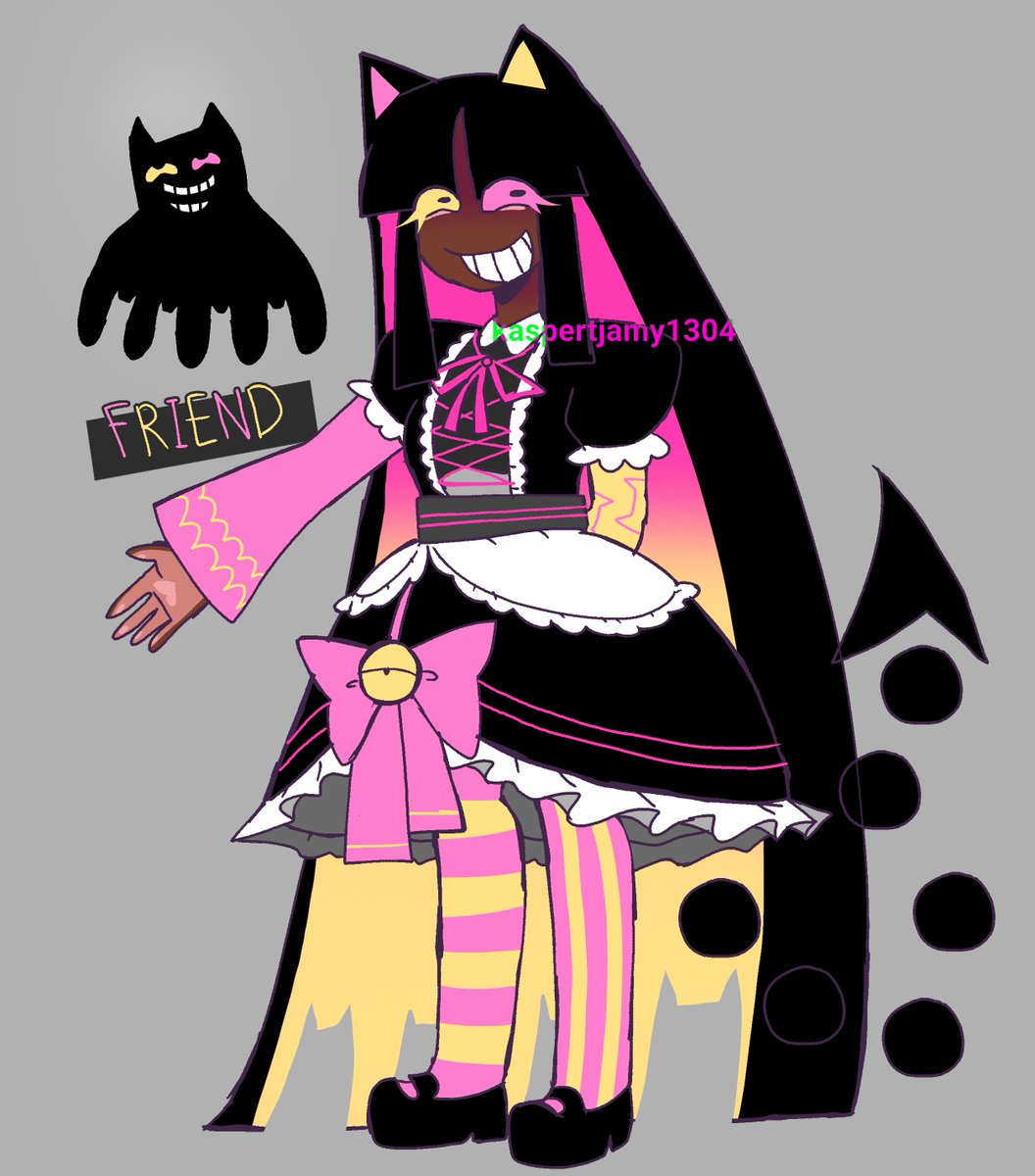 kaspertjamy1304's tweet photo. this is my friend 🩷💛🩷💛🩷💛 pluey better #deltarune #friend https://t.co/ePOdCsxqDm