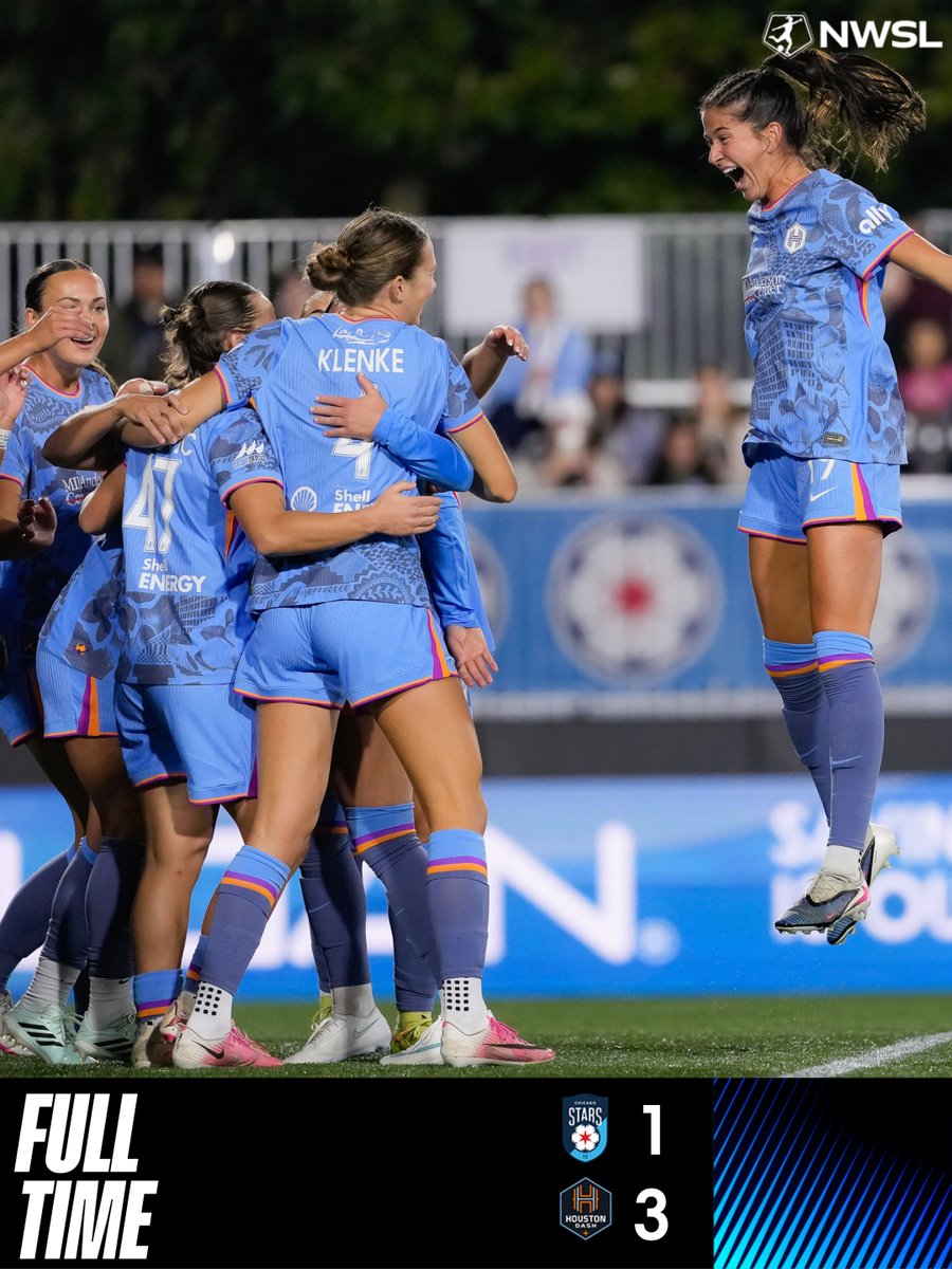 NWSL's tweet photo. Three goals. Three points. All Houston. https://t.co/BM5O4M2xq6