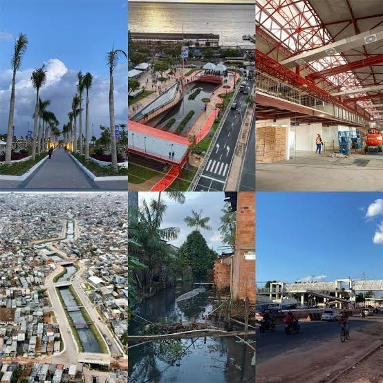 ReiDePrata's tweet photo. @BiazitaGomes O Lula trouxe o maior investimento em saneamento básico que Belém já teve na história por meio da COP 30. Foram mais de 30 obras, sendo 1,4 bilhões de reais usados pra ampliar a rede de esgotos e macrodrenagem. Enquanto a única coisa q o Bolsonaro fez foi ampliar o garimpo ilegal https://t.co/HAvGRk7BMu