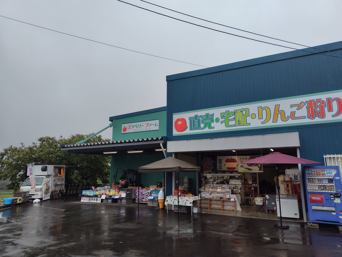 sanei_rin5's tweet photo. おはようございます✨️
本日はあいにくの雨模様です☔

りんごは
☑️シナノスイート
☑️シナノゴールド
☑️王林
☑️ムーンルージュ
☑️高徳
☑️北斗

ぶどうは
☑️巨峰
☑️シャインマスカット
☑️クイーンルージュ
☑️ナガノパープル

を販売中です🍎🍇
ソフトクリームは巨峰です🍦
お出かけ下さーい👏
#飯綱町 https://t.co/tsGwioULZJ