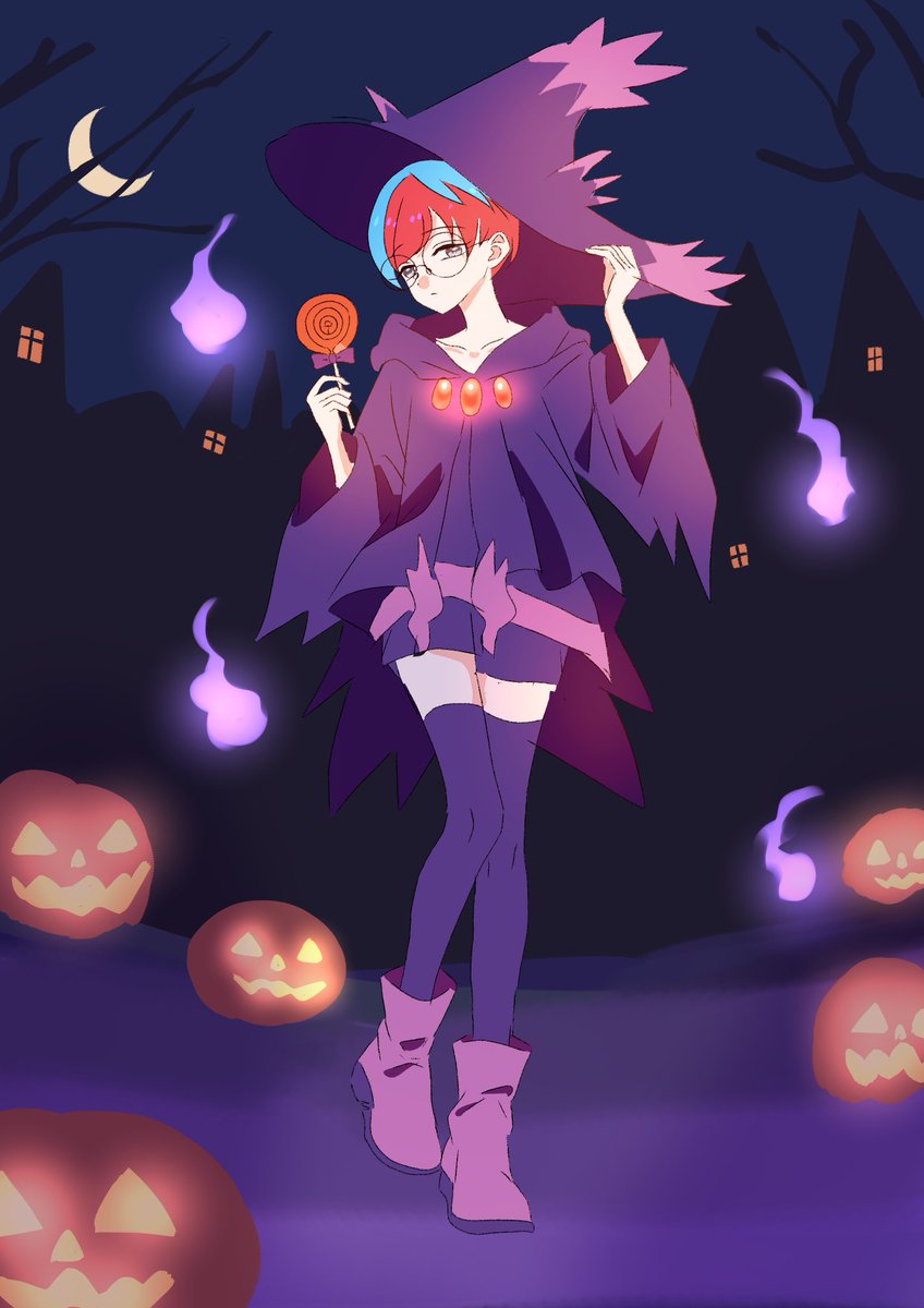 mappandbtn's tweet photo. ハロウィンなので魔女っ子btちゃん🎃 https://t.co/G4SyvoTz1p