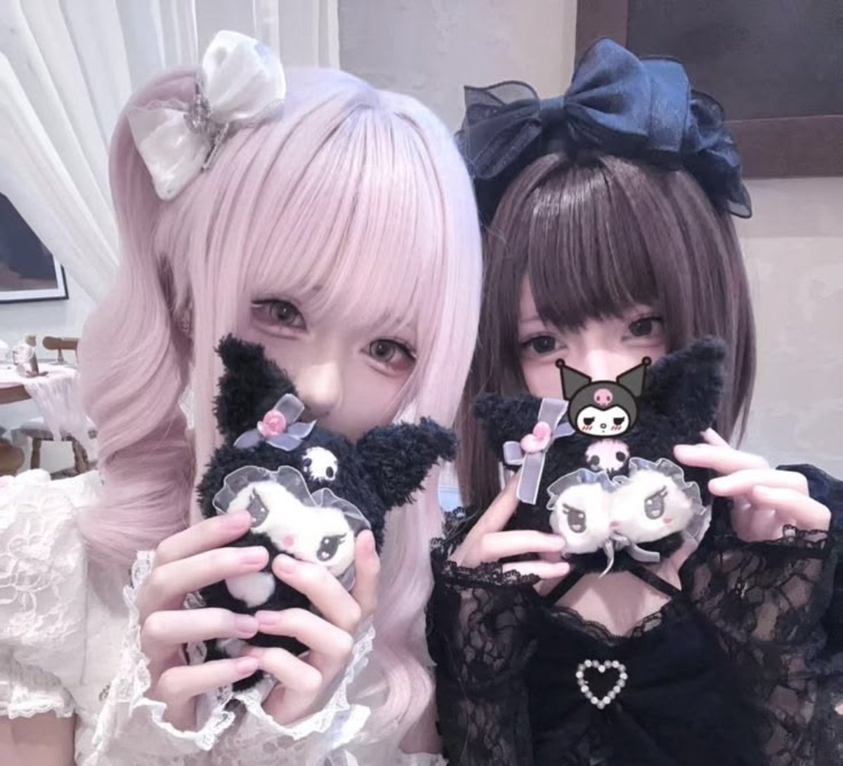 beasoftwt's tweet photo. me and wife @mochhimeow 😅😅😅🧁🐰🐰 https://t.co/DkSohSoiRA