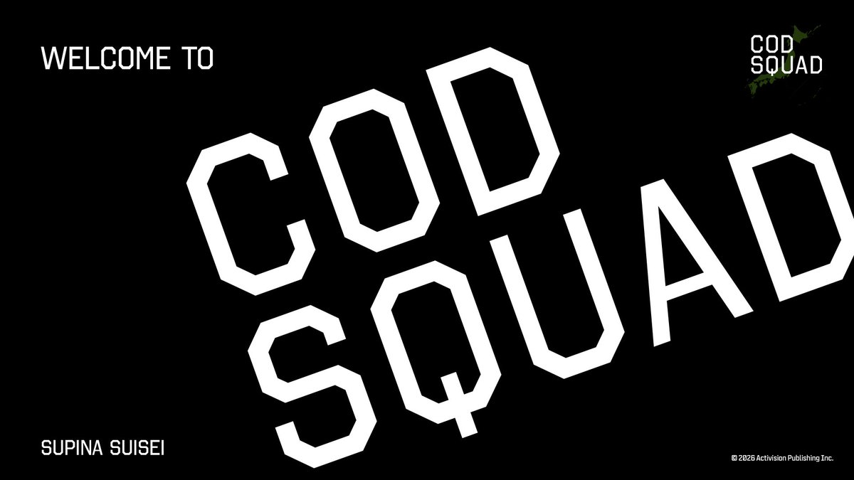 SupinaSuisei's tweet photo. 📌COD SQUADアンバサダープログラム
この度、公式に招待いただき
参加させていただく事になりした✨
CoDを盛り上げたい🔥
#CODSquad #CODPartner https://t.co/l03itpmQIt