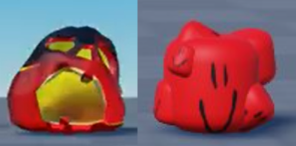 MaxGamerFun's tweet photo. There seems to be a Backrooms inspiration for the Hollow as we have:
- Still Life Pumpkin
- Still Life Coolkidd
- Still Life set for Flee the Facility
- And the Dandy's World backrooms puzzle room

Honestly I love these references https://t.co/buQ3c06xNH