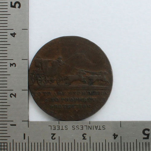 tiara_int's tweet photo. 《イギリス　1797年　トークン　1/2ペニー銅貨　郵便馬車》

ロンドンの郵便馬車事業社によって発行された代用貨幣

#アンティークコイン 

▶️https://t.co/o9c8ScD7sC https://t.co/fgpuF8WE59